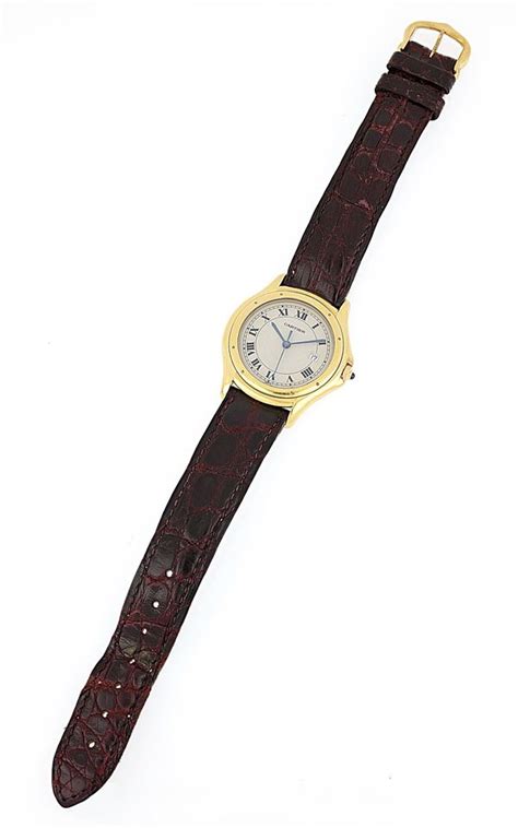 orologio simili cartier in pelle